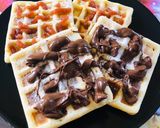 Foto del passaggio 6 della ricetta 🍬Waffle dolci 🍬