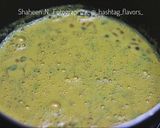 A picture of step 6 of Kesar Rasgulla.