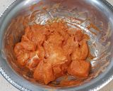 A picture of step 2 of Maldives chilli fry.