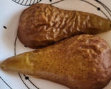 Foto del paso 12 de la receta: Solomillo en salsa con champiñones, puré de patata y compota de pera
