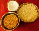 A picture of step 1 of Chettinad Susheyem.