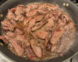 A picture of step 6 of Beef and Broccoli.