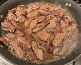 A picture of step 6 of Beef and Broccoli.