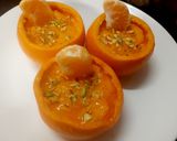 A picture of step 18 of Orange,bread, Casturd, Cake.