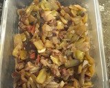 Foto del paso 4 de la receta: Troncos de acelgas con cebolla y jamón serrano
