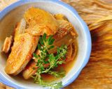Hình bước làm 6 của món Chuối Xanh Kho Cà Chua