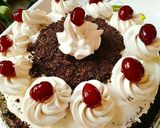 A picture of step 21 of Egg less Black Forest Cake.