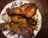 A picture of step 4 of California Farm Tandoori Smoked Chicken in Airfryer.