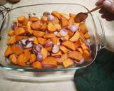 Insalata tiepida con patate dolci e funghi Pleurotus. Una vera delizia! passaggio 13 foto