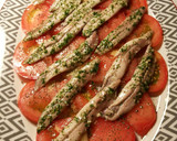 Foto del paso 18 de la receta: Ensalada timbal, de boquerones en vinagre y tomates