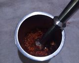 A picture of step 1 of Dahi tikhari.