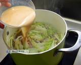 大白菜豚肉豆乳鍋食譜步驟5照片