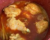 Gambar langkah 4 resipi Kengsom Ayam.