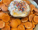 A picture of step 2 of “Dunakaroo” Dip.