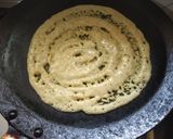 A picture of step 3 of Bread Dosa.