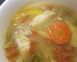 A picture of step 8 of Simple chicken and veg soup.