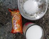 A picture of step 1 of Bounce choko Milkshake.