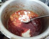 A picture of step 4 of Beef kofta gravy.