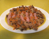 Foto del paso 3 de la receta: Salchichas de pollo al vino blanco