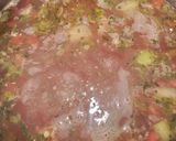 A picture of step 4 of Jo's Minestrone.