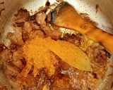 A picture of step 4 of Beef Biryani.