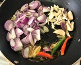 A picture of step 3 of Mourola Macher Chorchori (Small River Water Fish Curry - Bong style).