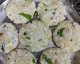 A picture of step 4 of Sabudana vada.