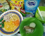 Foto langkah ke 1 dari resep Chicken cheese baked rice #5w.