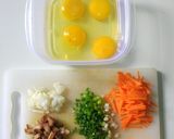 Foto langkah ke 1 dari resep 18. Telur Stim Sayur.