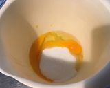 Une image de l'étape 3 de Clafoutis aux pommes et vanille à la farine de châtaigne corse.