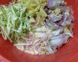 A picture of step 1 of Vegetable Fritters.