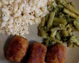 A picture of step 13 of Complete Meal for Kids: Tuna Croquettes, Pasta, and Vegetables.