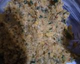 A picture of step 3 of Daal k pakorey.