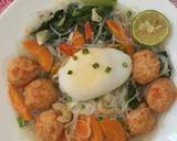 Cara Membuat Bihun Kuah Ebi Bakso Salmon 7