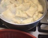 Foto del paso 4 de la receta: Raviolis rellenos de pollo, espinaca y queso Philadelphia