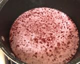 A picture of step 4 of Strawberry Gelatin with Evaporated Milk.