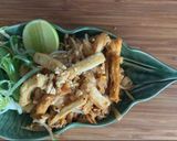 A picture of step 7 of Padthai Tofu.
