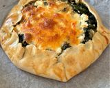Φωτογραφία βήματος 10 της συνταγής 🥧 Γκαλέτ με Σπανάκι & 3 Τυριά