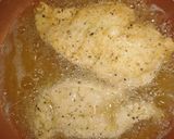 A picture of step 6 of Cheesy Parmesan Chicken (fried).