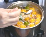 Foto langkah ke 8 dari resep Bubur Candil/Biji Salak Ubi enak,lembut,kenyal dan legit.