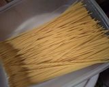 A picture of step 1 of Jollof spaghetti.