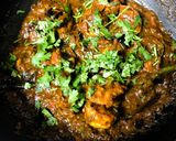A picture of step 6 of Gongura Prawns (Andhra style Prawns Curry cooked with tangy Sorrel Leaves).
