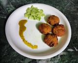 A picture of step 3 of Poha Chop.