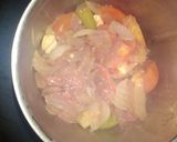 A picture of step 1 of Mushroom ki sabji.
