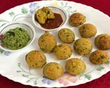 A picture of step 17 of Masala Appe.