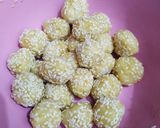 Foto langkah ke 5 dari resep Kue Ketawa Wijen / Onde Wijen (anti gagal).