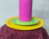 A picture of step 3 of Red dragon fruit milkshake.