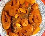ডালের বড়ি দিয়ে নলা মাছ রেসিপির ধাপ 3 ছবি