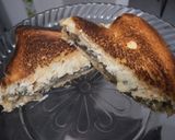 Foto del paso 7 de la receta: Sándwich🌯🧆🥪 de queso y berenjena🥙🍆🧀