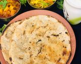 A picture of step 3 of Jowar rotla.